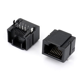 RJ45 母座 PBT黑色